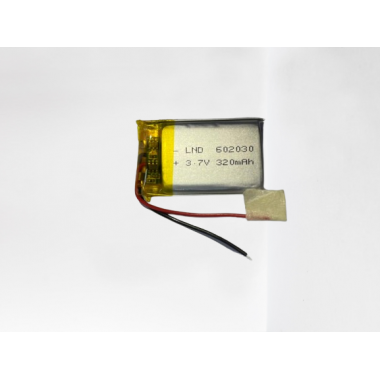 Lithium Polymer Rechargeable Battery 602030 3.7v 320mAh